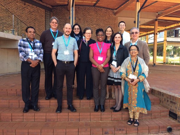 Some of the contributors to this course at a WHO meeting in Pretoria