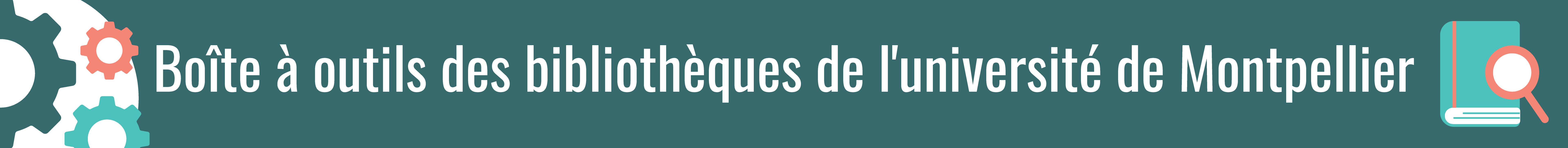 Bandeau boite à outils des BU de l'UM
