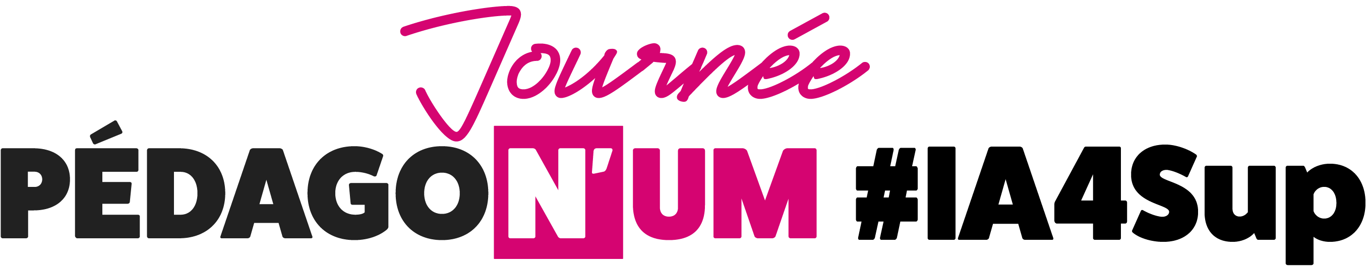 Logo Journée PédagoNUM 2025