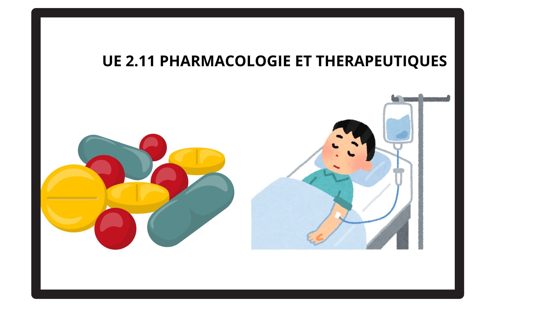 Pharmacologie et thérapeutiques