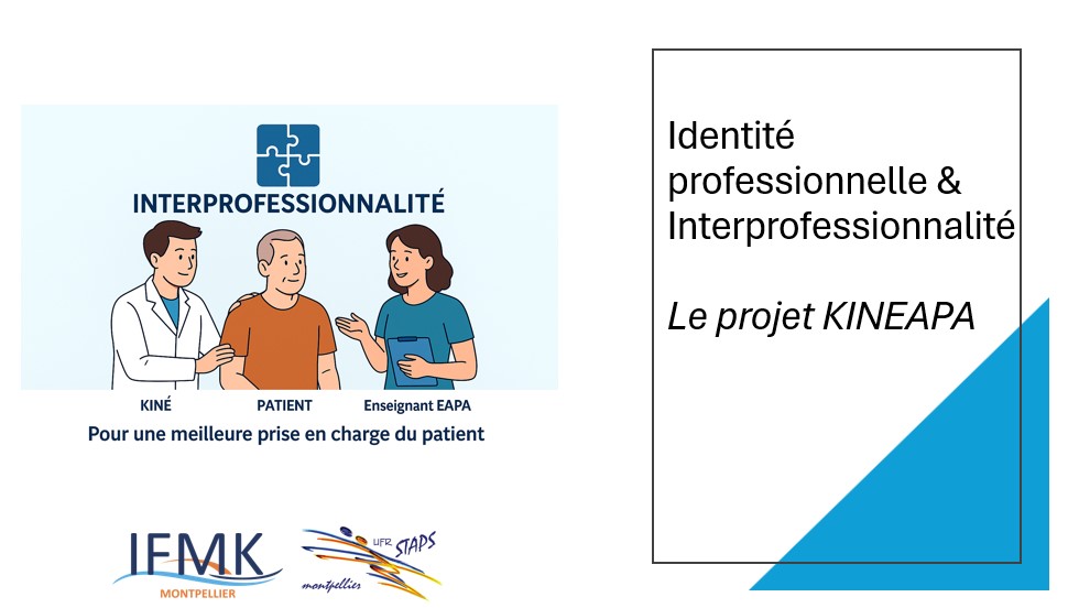 KINEAPA, un projet sur l'identité professionnelle & l'interprofessionnalité