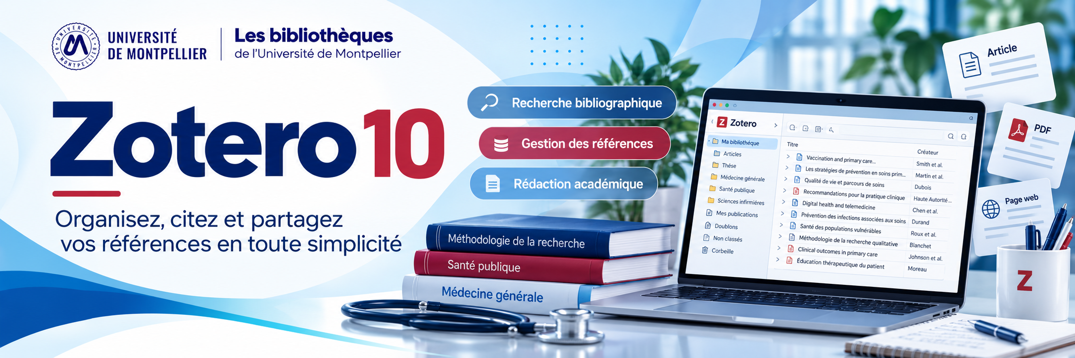 Zotero 10 – Organisez, citez et partagez vos références en toute simplicité