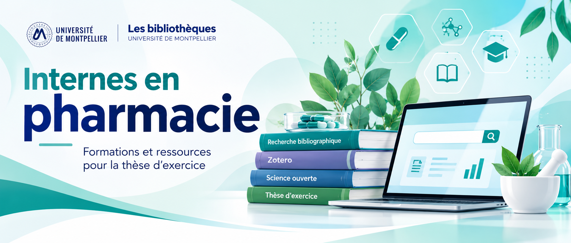 Internes en pharmacie – Formations et ressources pour la thèse d’exercice