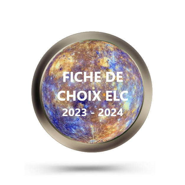 FICHE DE CHOIX ELC 2023 2024
